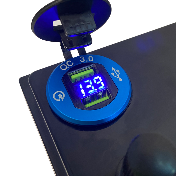 Акумулятор LP LiFePO4 універсальний із зарядним пристроєм 12V (12,8V) - 50 Ah (640Wh) (BMS 50A/25А) пластик 20918 фото