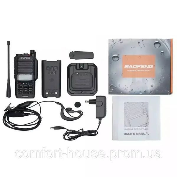 Рация Baofeng UV-9R PLUS MK1 8 Watt, IP67 в комплекте с отстегивающимся ремешком на шею Mirkit 1752772105 фото