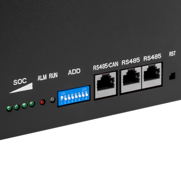 Акумулятор LP LiFePO4 48V (51,2V) - 100 Ah (5120Wh) (Smart BMS 100A) з LCD RM LP20330 фото