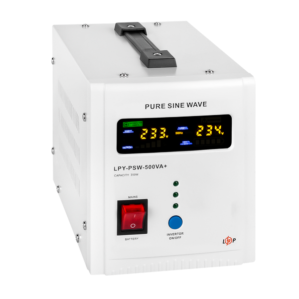 ИБП с правильной синусоидой 12V LPY-PSW-500VA+ (350Вт) 5A/10A 4152 фото