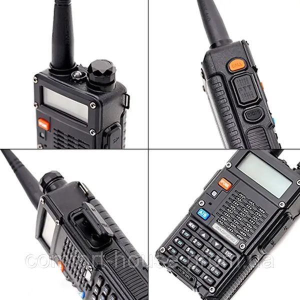 Рация Baofeng UV-5R MK5 8 Ватт в комплекте с отстегивающимся ремешком на шею Mirkit 1752772139 фото