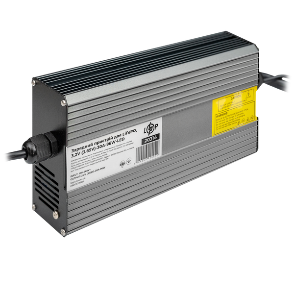 Зарядний пристрій для акумуляторів LiFePO4 3.2V (3.65V)-30A-96W-LED 20314 фото