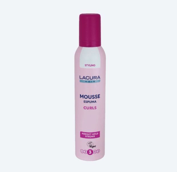 Мусс Lacura Haarschaum Mousse Curls Strong Schaumfestiger 250 мл 238 фото Мусс Lacura Haarschaum Mousse Curls Strong Schaumfestiger 250 мл 238 фото