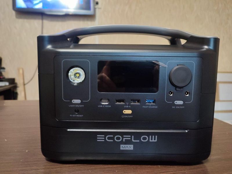 Зарядна станція EcoFlow River Max 576 Wh MAX фото