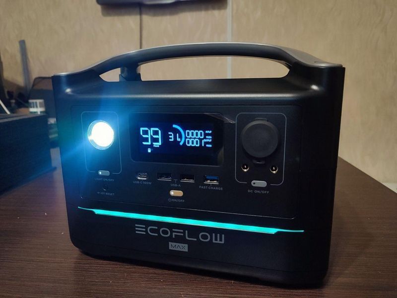 Зарядна станція EcoFlow River Max 576 Wh MAX фото