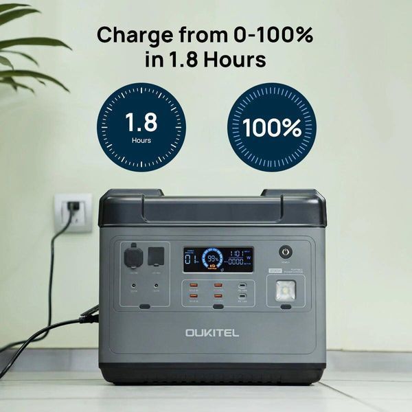 Зарядна станція OUKITEL P2001E (2000W/2000Wh) EU P2001E фото