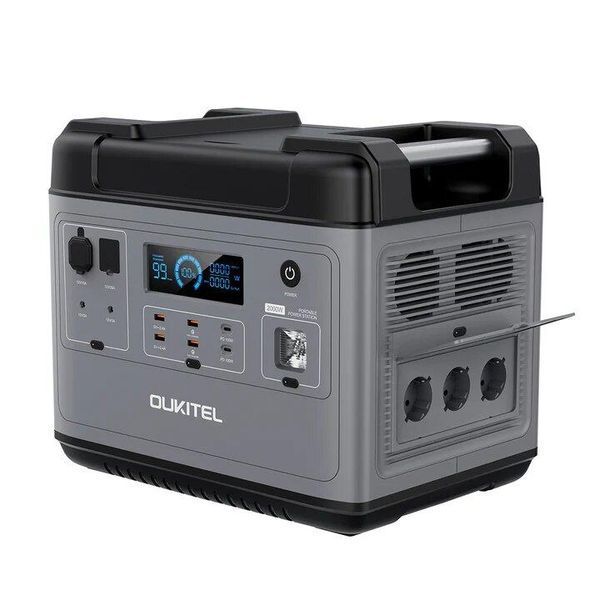Зарядна станція OUKITEL P2001E (2000W/2000Wh) EU P2001E фото
