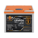 Акумулятор LP LiFePO4 12,8V - 64 Ah (820Wh) (BMS 80A/40А) пластик LCD 24008 фото 1