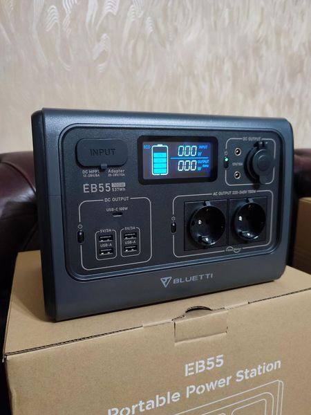 Зарядна станція PowerOak Bluetti EB55 (537Wh / 700W) EB55 фото