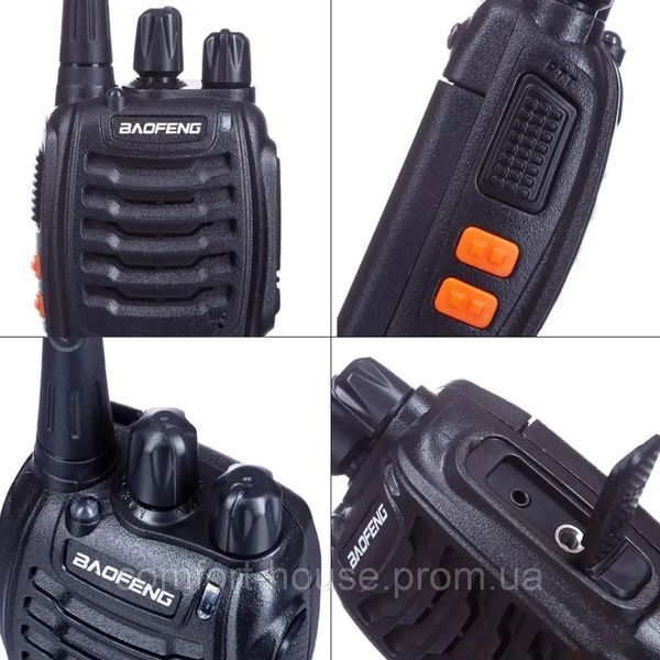 Рация Baofeng BF-888S батарея с USB входом 1500 мАч + Гарнитура 1752772253 фото