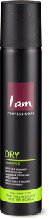Сухий шампунь I am Professional Dry Shampoo 200 мл швидке очищення, об єм і свіжість волосся без води 016 фото