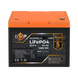 Акумулятор LP LiFePO4 25,6V - 50 Ah (1280Wh) (BMS 80A/40А) пластик для ДБЖ 24665 фото 1