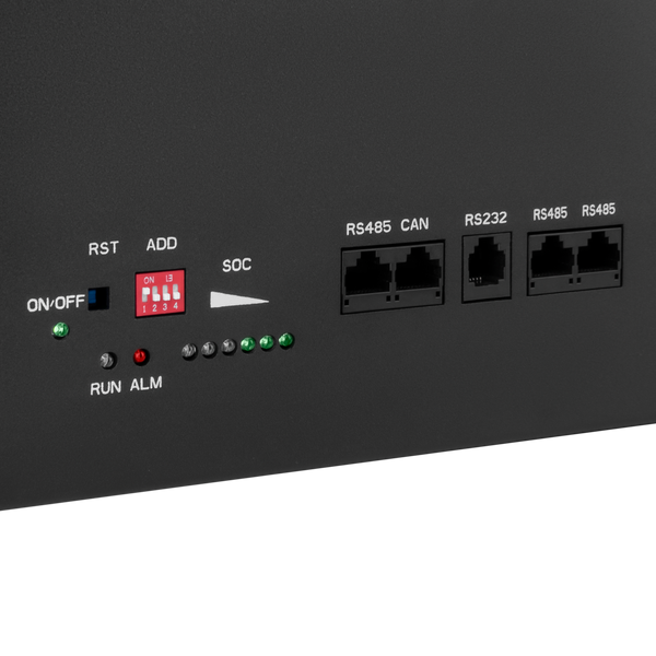 Аккумулятор LP LiFePO4 48V (51,2V) - 230 Ah (11776Wh) (Smart BMS 200A) с LCD RM LP20331 фото