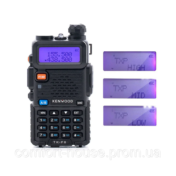 Рація KENWOOD TK-F8 DB TURBO (3000 мАг) 1749571099 фото