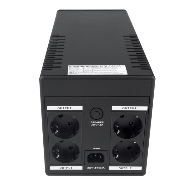 Лінійно-інтерактивне ДБЖ LPM-1100VA-P (770Вт) 6445 фото