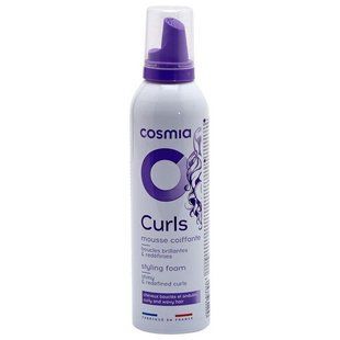 Пінка для хвилястого та кучерявого волосся Cosmia Curls mousse coiffante Styling foam 250 мл 249 фото