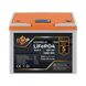 Аккумулятор LP LiFePO4 12,8V - 100 Ah (1280Wh) (BMS 100A/100А) пластик LCD Smart BT 24422 фото 1