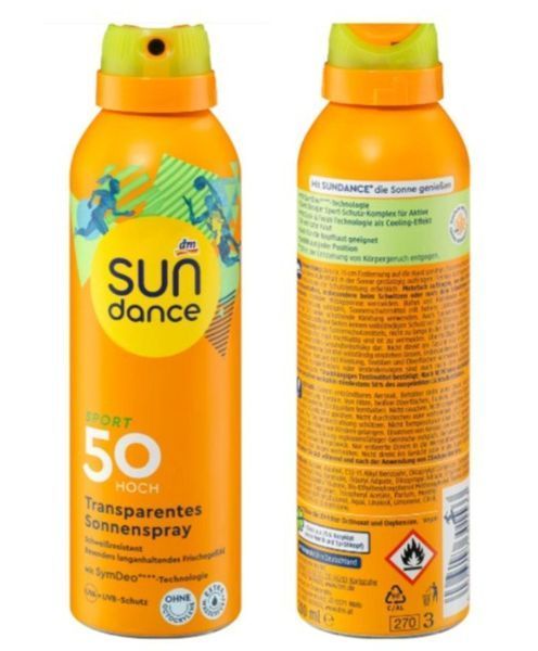 Сонцезахисний спрей Sundance Sport spf 50, 200 мл 014 фото