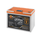 Аккумулятор LP LiFePO4 25,6V - 50 Ah (1280Wh) (BMS 80A/50А) пластик LCD Smart BT 24330 фото 2