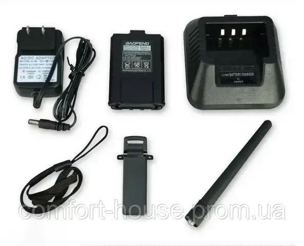 Рація Baofeng UV-5R 8 Ватт + Гарнітура Luiton для рації 1749573576 фото