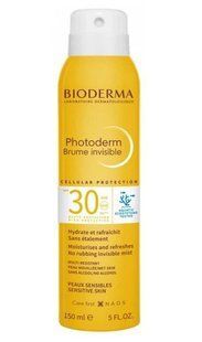 Сонцезахисний спрей для тіла й обличчя Bioderma Photoderm Brume Invisible Mist SPF 30 150 мл 0026 фото