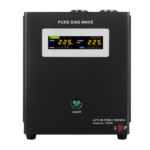 Комплект резервного живлення LP (LogicPower) ДБЖ + гелева батарея (UPS W1500 + АКБ GL 2400W) 19801 фото