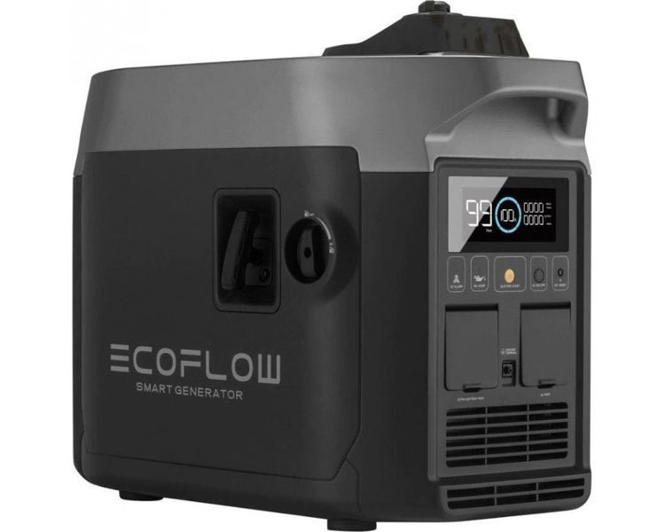 Інверторний комбінований генератор (газ-бензин) EcoFlow Smart Generator Dual Fuel (GasEBDUAL-EU) GasEBDUAL-EU фото