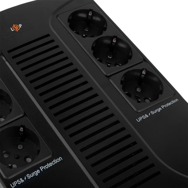 Лінійно-інтерактивне ДБЖ LP 650VA-6PS (455Вт) 4324 фото
