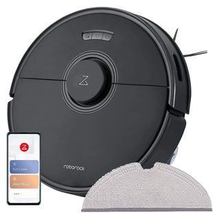 Робот-пилосос з вологим прибиранням RoboRock Vacuum Cleaner Q7 Max Black Q7 Max Black фото