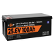 Акумулятор LP LiFePO4 24V (25,6V) - 100 Ah (2560Wh) (Smart BMS 100А) з BT пластик для ДБЖ 20200 фото 5