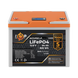 Акумулятор LP LiFePO4 12,8V - 64 Ah (820Wh) (BMS 80A/40А) пластик LCD для ДБЖ LP24009 фото 1