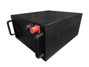 Акумулятор LP LiFePO4 51,2V - 100 Ah (5120Wh) (Smart BMS 200A/100А) з LCD метал Smart RM 23988 фото