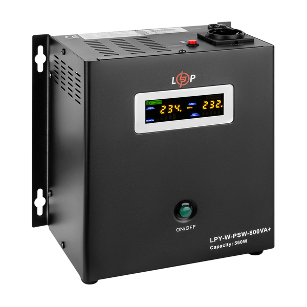 ИБП с правильной синусоидой 12V LPY-W-PSW-800VA+(560Вт)5A/15A 4143 фото