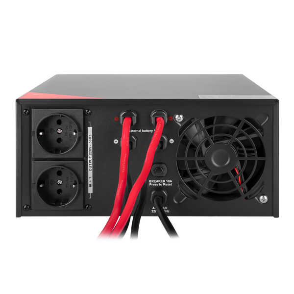 ДБЖ з правильною синусоїдою 12V LPM-PSW-1500VA (1050Вт) Black 22754 фото