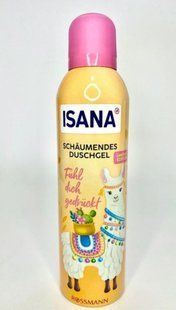 Парфумована гель-піна для душу Isana Fuhl dich Gedruckt 200мл 008 фото