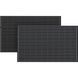 Монокристалічна сонячна панель EcoFlow 2*100W Rigid Solar Panel EFSolar2*100W (ZMS331) 2*100W фото 1