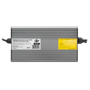 Зарядний пристрій для акумуляторів LiFePO4 3.2V (3.65V)-20A-64W-LED LP20313 фото