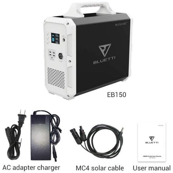 Зарядна станція PowerOak Bluetti EB150 (1500 Вт*год , 1000Вт ) EB150 фото