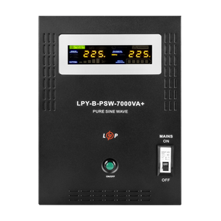 ДБЖ з правильною синусоїдою 48V LPY-B-PSW-7000VA+(5000Вт)10A/20A LP6616 фото
