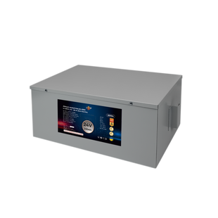 Акумулятор LP LiFePO4 24V (25,6V) - 230 Ah (5888Wh) (BMS 150A/75A) метал для ДБЖ 20104 фото