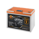 Акумулятор LP LiFePO4 12,8V - 100 Ah (1280Wh) (BMS 100A/50А) пластик LCD LP23622 фото 2