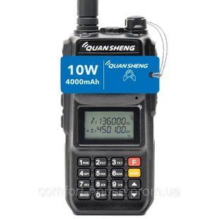 Рація Quansheng TG-UV2 PLUS, 10 ВТ батарея 4000 мАг 1752771287 фото