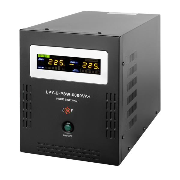 ИБП с правильной синусоидой 48В LPY-B-PSW-6000VA+(4200Вт)10A/20A LP6615 фото