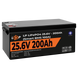 Акумулятор LP LiFePO4 24V (25,6V) - 200 Ah (5120Wh) (Smart BMS 100А) з BT пластик для ДБЖ 20201 фото 5